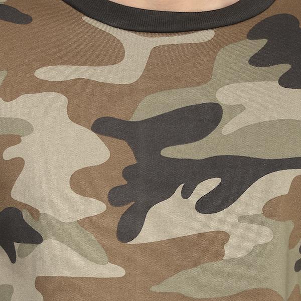 Organic Cotton Men's Camouflage Sweatshirt