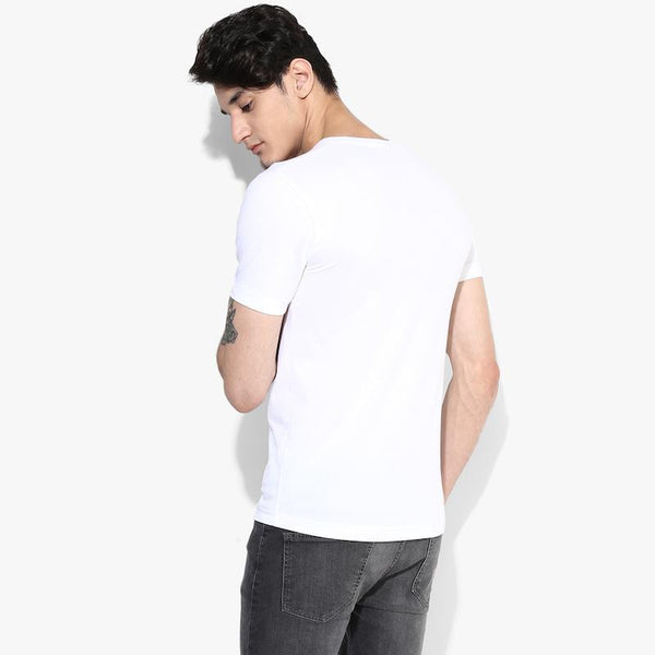 Organic Cotton Men's Good Vibes Print T-Shirt