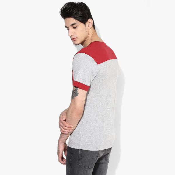Organic Cotton Men's Maroon Pocket T-Shirt