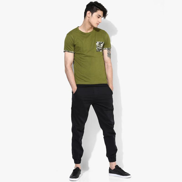 Organic Cotton Men's Military Pocket T-Shirt