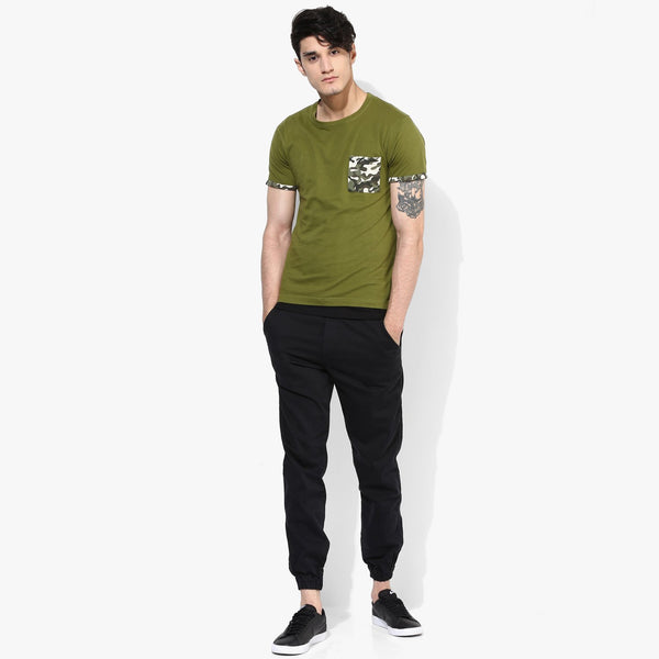 Organic Cotton Men's Military Pocket T-Shirt