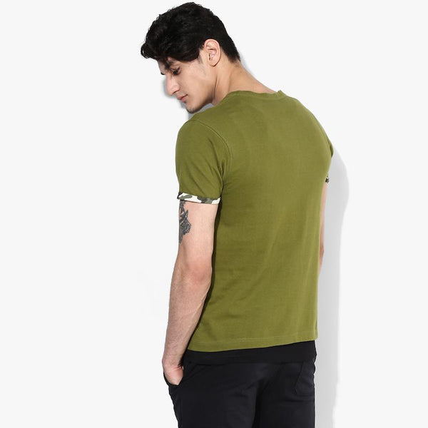 Organic Cotton Men's Military Pocket T-Shirt