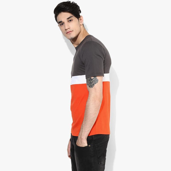 Organic Cotton Men's Multicolour T-Shirt