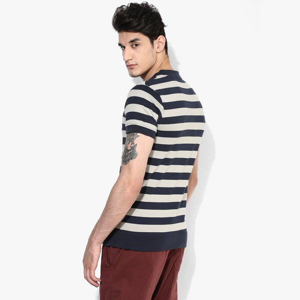 Organic Cotton Men's Nautical Stripe T-Shirt