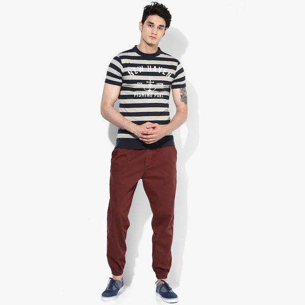 Organic Cotton Men's Nautical Stripe T-Shirt