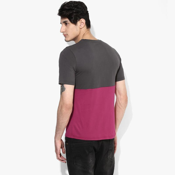 Organic Cotton Men's Pink Pocket T-Shirt