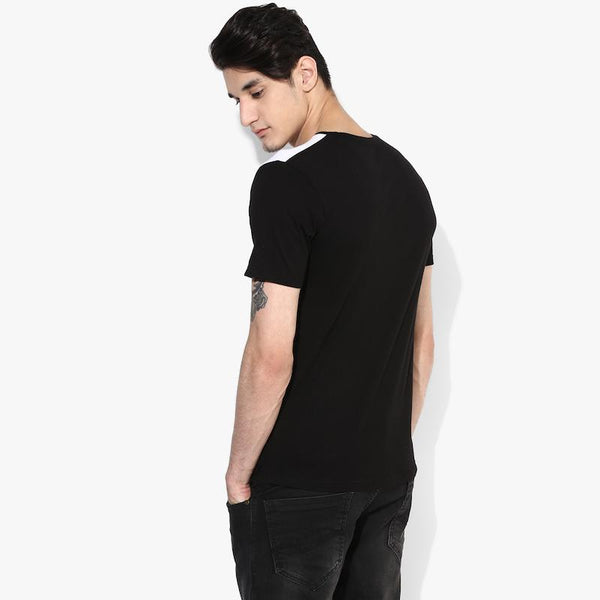 Organic Cotton Men's Premium Cut and Sew T-Shirt - Black