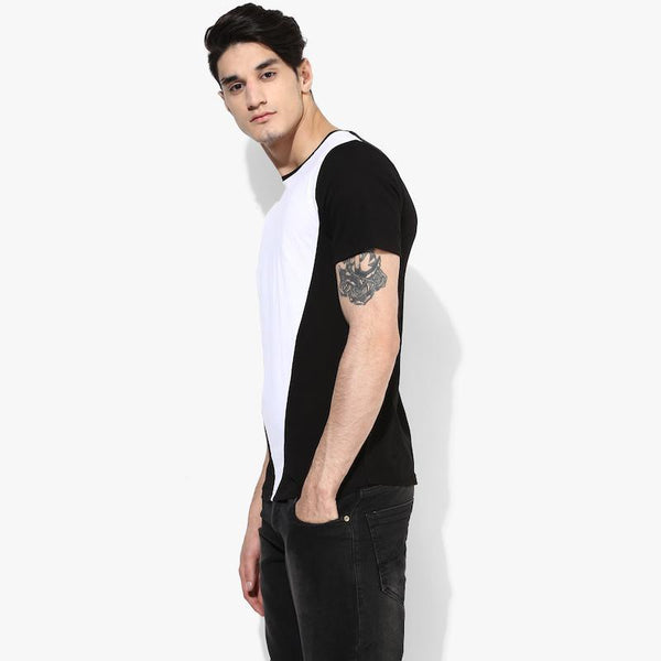 Organic Cotton Men's Premium Cut and Sew T-Shirt - Black