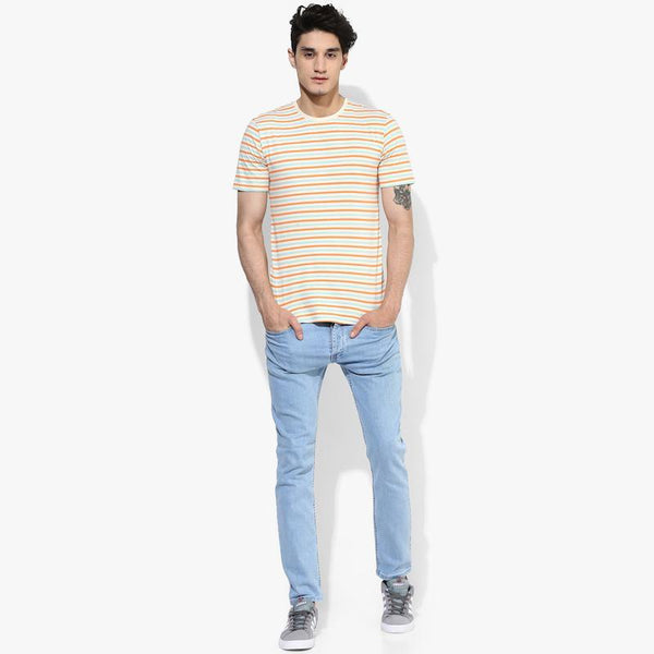 Organic Cotton Men's Summer Stripe T-Shirt