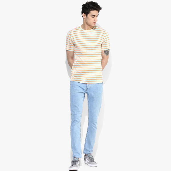 Organic Cotton Men's Summer Stripe T-Shirt