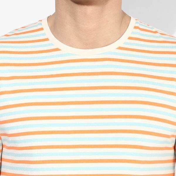 Organic Cotton Men's Summer Stripe T-Shirt