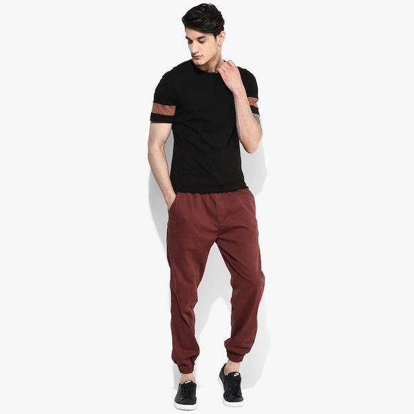 Organic Cotton Men's T-Shirt With Contrast Sleeves