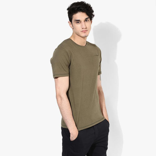Organic Cotton Men's T-Shirt With Pocket - Olive