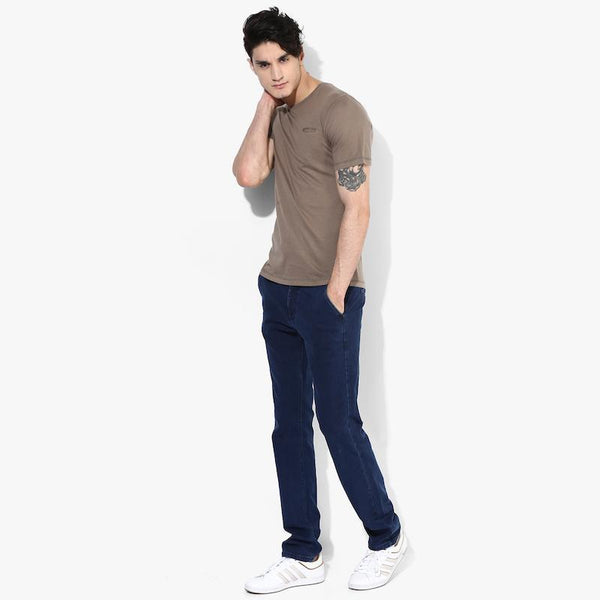 Organic Cotton Men's T-Shirt with Pocket - Stone