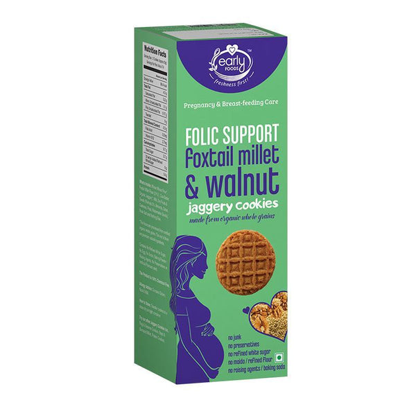 Foxtail Millet & Walnut Cookies (Prenatal) 150g
