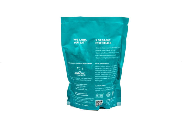 Organic Green Gram Split With Skin (Moong Dal), 500g