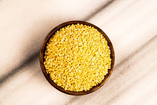 Organic Green Gram Split Without Skin (Moong Dal), 500g