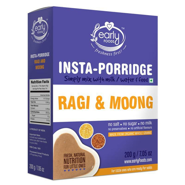 Instant Ragi & Moong Khichdi Mix, 200g