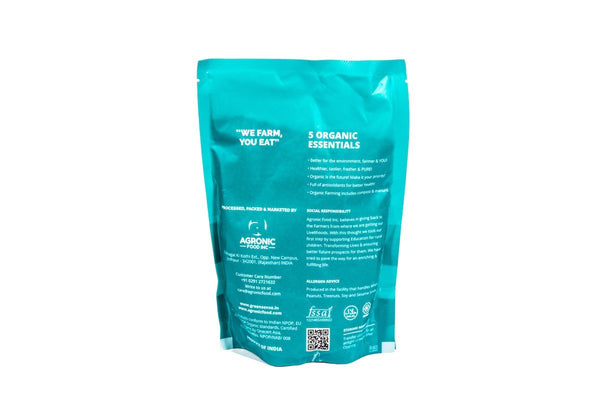 Organic Pink Lentil Whole Without Skin (Masoor Malka), 500g