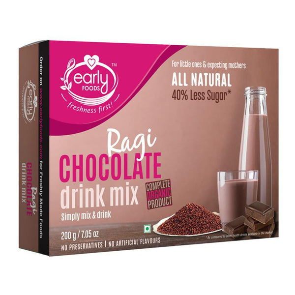 Ragi Chocolate Health & Nutrition Drink Mix for Little Ones & Kids, 200g