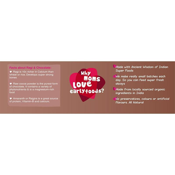 Ragi Chocolate Health & Nutrition Drink Mix for Little Ones & Kids, 200g