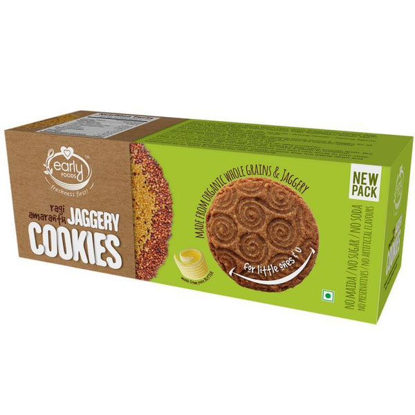 Ragi & Amaranth Jaggery Cookies, 150g