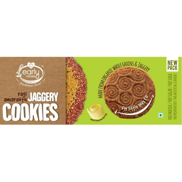 Ragi & Amaranth Jaggery Cookies, 150g