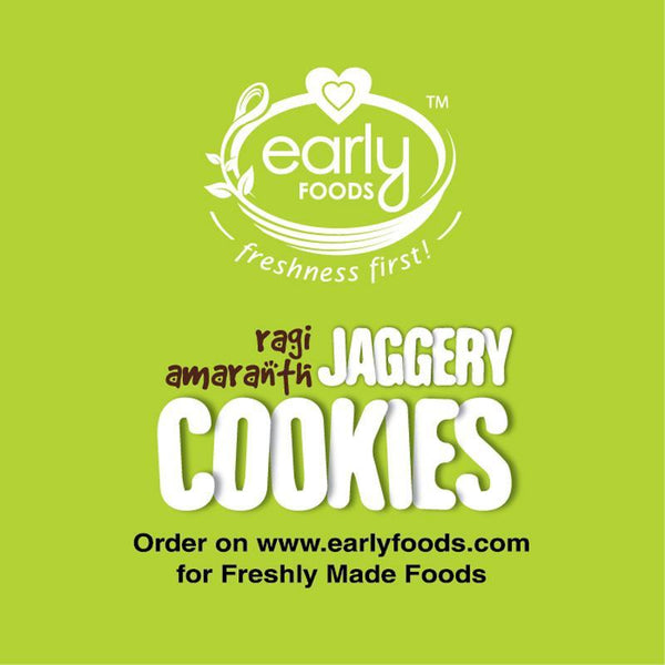 Ragi & Amaranth Jaggery Cookies, 150g