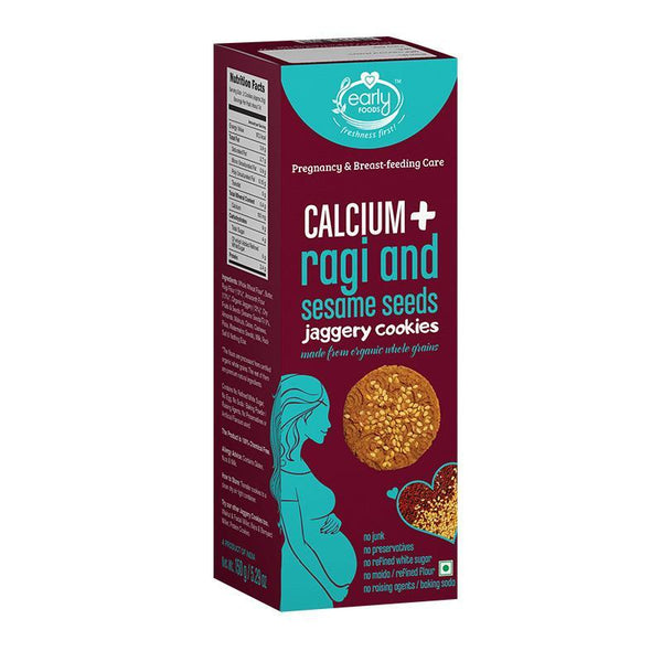 Ragi & Sesame Jaggery Cookies (Prenatal), 150g