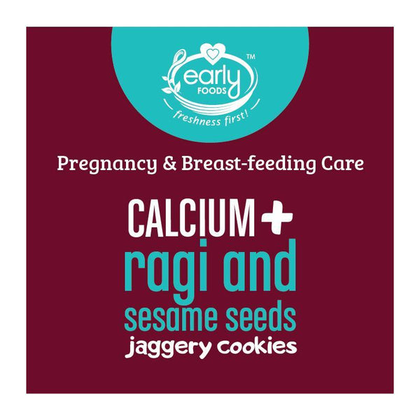 Ragi & Sesame Jaggery Cookies (Prenatal), 150g