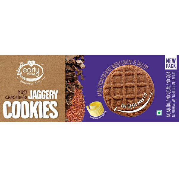 Ragi and Choco Jaggery Cookies, 150g