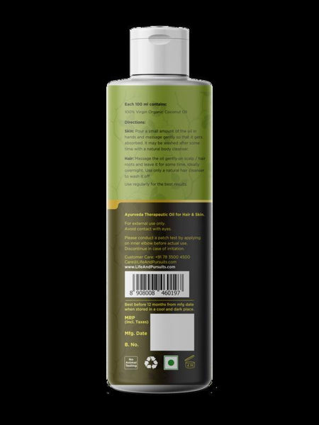 Organic Virgin Coconut Oil, 100ml