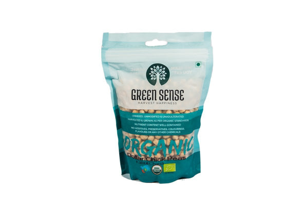 Organic White Chick Peas (Kabuli Chana), 500g