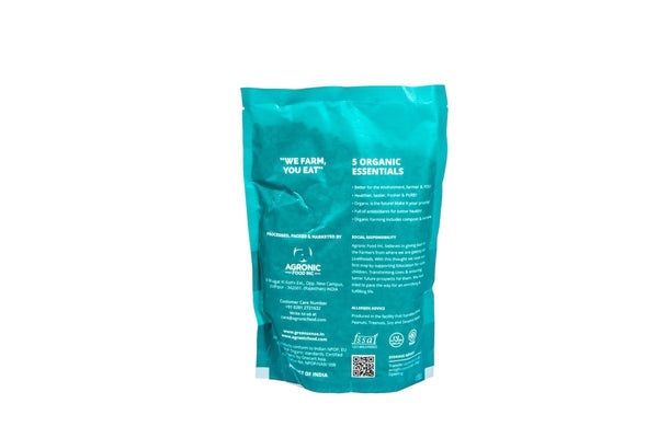 Organic Yellow Pigeon Peas/ Toor Dal/ Arhar Dal, 500g
