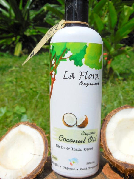 Cold Pressed Coconut Oil for Skin & Hair Care, 200ml