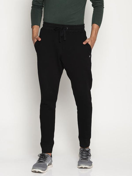 Organic Cotton Men's Joggers - Black