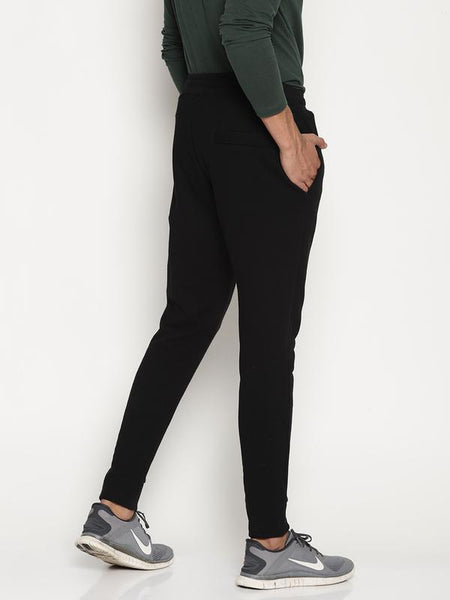 Organic Cotton Men's Joggers - Black