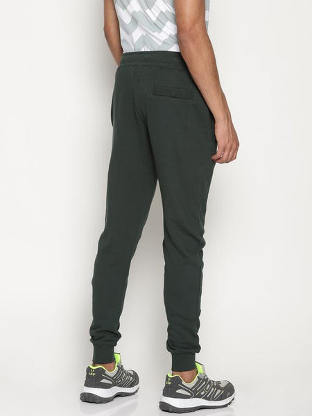 Organic Cotton Men's Joggers - Olive Green