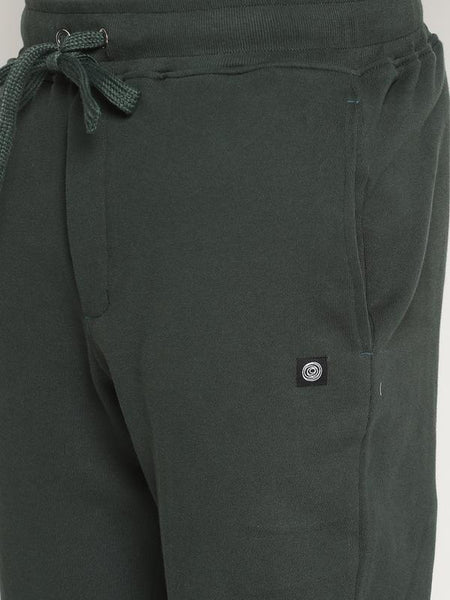 Organic Cotton Men's Joggers - Olive Green