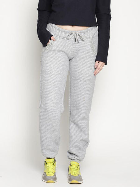 Organic Cotton Women's Joggers - Grey
