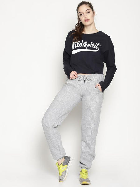Organic Cotton Women's Joggers - Grey