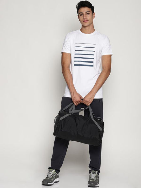 Organic Cotton Men's Printed T-Shirt - White