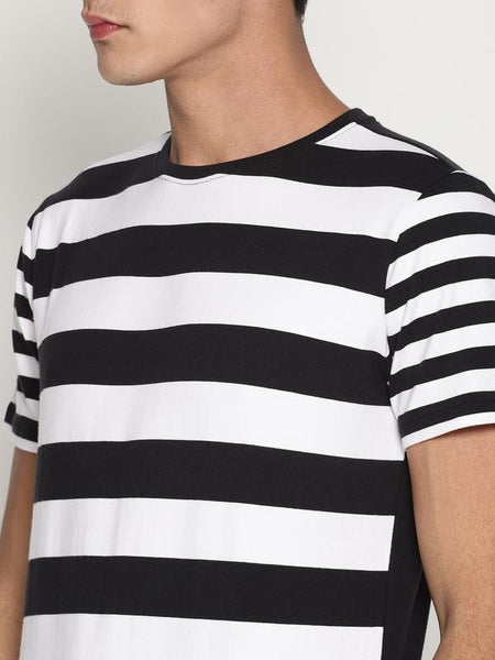 Organic Cotton Striped Men's T-Shirt