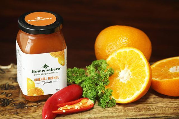 Natural, Preservative-Free Oriental Orange Sauce, 400g