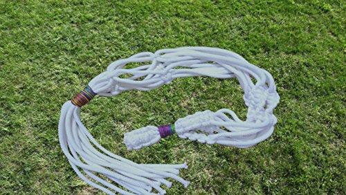 Coloured String Macrame Indoor Plant Holder Handmade by Women Artisans