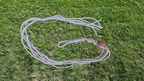 Spiral Beaded Macrame Indoor Plant Holder Handmade by Women Artisans