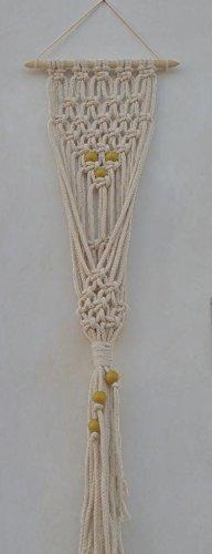 Mehendi - Macrame Wall Hanging and Plant Holder Handmade by Women Artisans