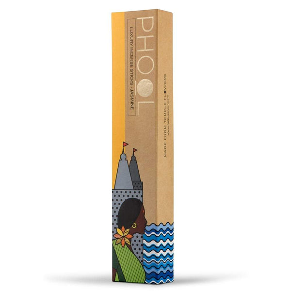 Phool Organic Incense Sticks made from Temple Flowers (40 Sticks) By HelpUsGreen