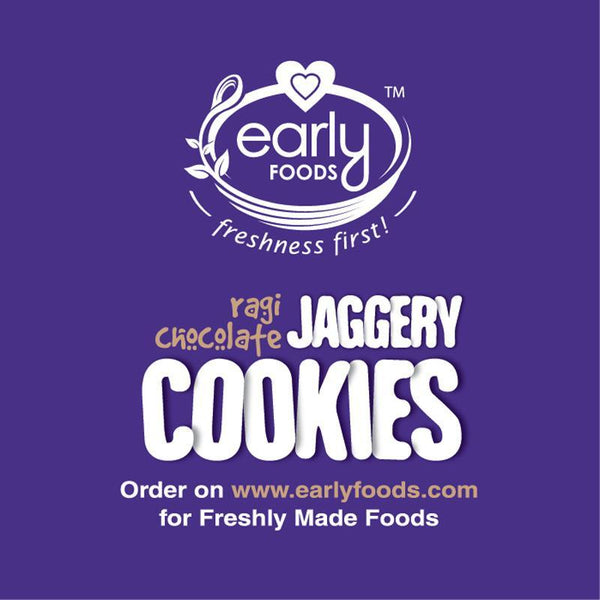 Ragi and Choco Jaggery Cookies (Pack of 2), 150g