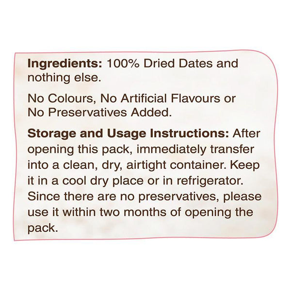 Dry Dates Powder - Natural Sweetener for Little Ones (Pack of 3), 200g